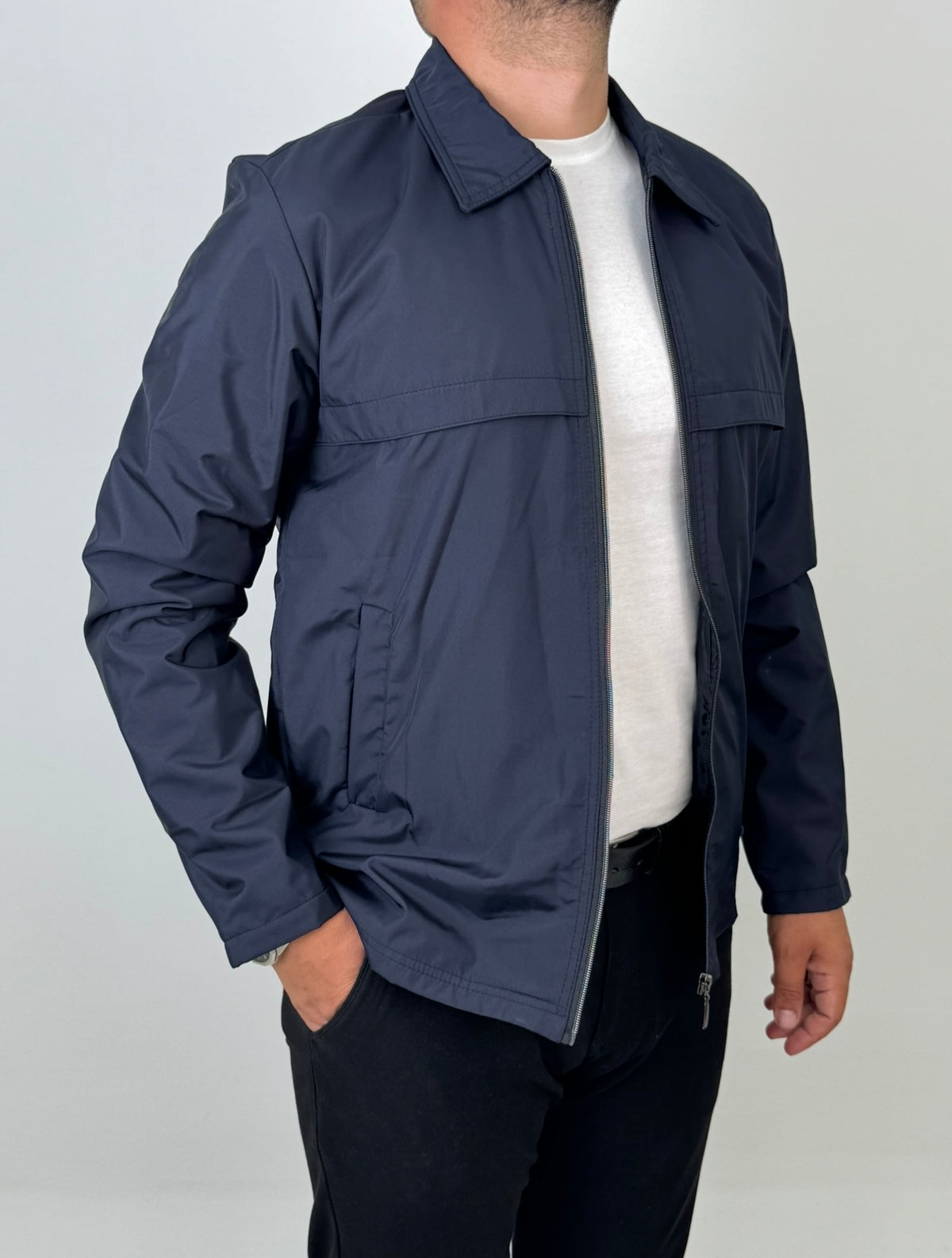 Su Geçirmez Overshırt Ceket Lacivert Mk32