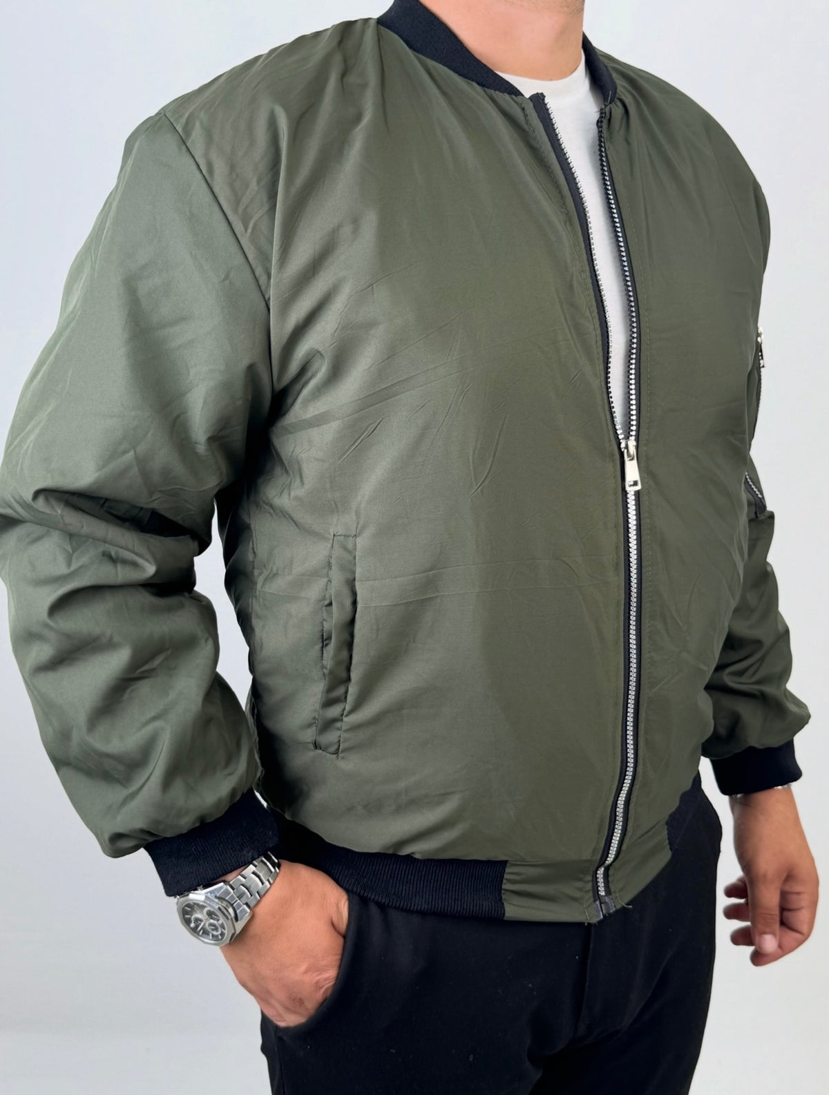 Bomber Ceket Haki Yeşil Mk27