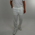 BAGGY KALIP KETEN PANTOLON BEYAZ  MK147