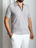 PAMUK HASIR ÖRGÜ TRİKO GRİ MK110
